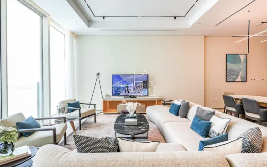 Fully Furnished | Dubai Eye View | High floor