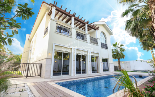 Garden View Large Plot Vacant 5BR Mediterranean